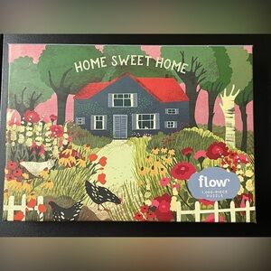 COMPLETE 1000 piece Flow Home Sweet Home Garden Puzzle